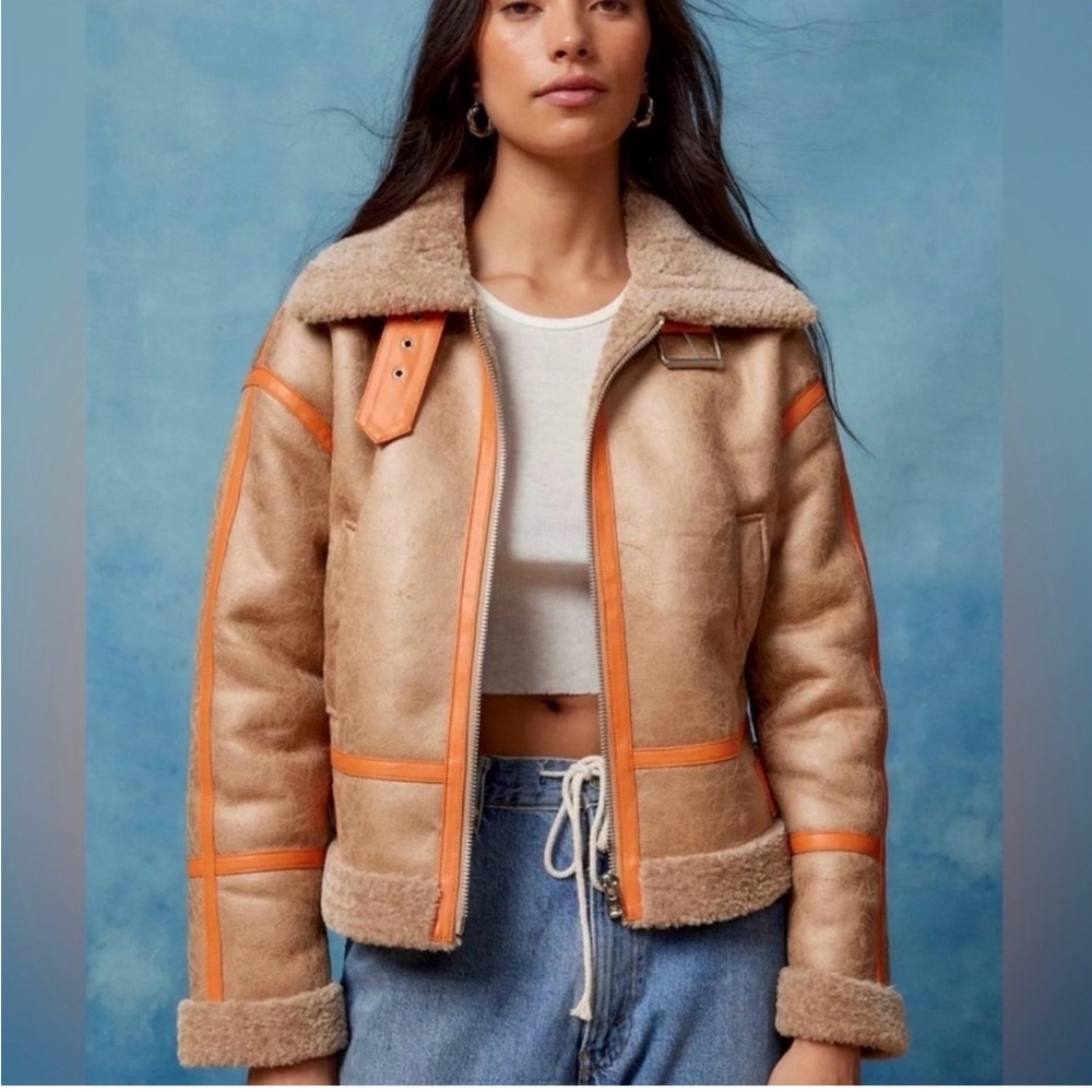 Faux Shearling Jacket